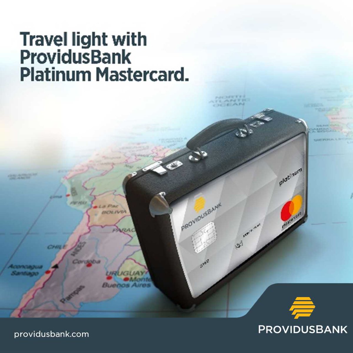 Lagos. London. Las Vegas. Everywhere you go, travel light; take along the ProvidudsBank platinum mastercard. Speak to us on 0700PROVIDUS to discover how we can make your travel light.
#travellight #planamemorabletrip #providusbank #plantinum #mastercard