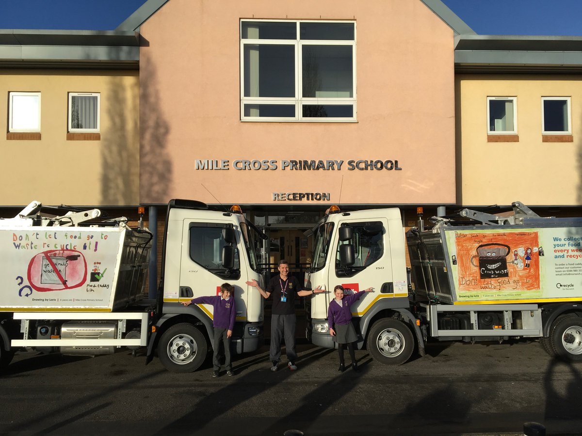 Norwich City Council (@norwichcc) on Twitter photo Pupils from Mile Cross Primary school designed the artwork for our food recycling trucks, which we love! Why not start food recycling today! norwich.gov.uk/foodwaste #rethinkrubbish #feedyourcaddynorwich Pupils from Mile Cross Primary school designed the artwork for our food recycling trucks, which we love! Why not start food recycling today! norwich.gov.uk/foodwaste #rethinkrubbish #feedyourcaddynorwich