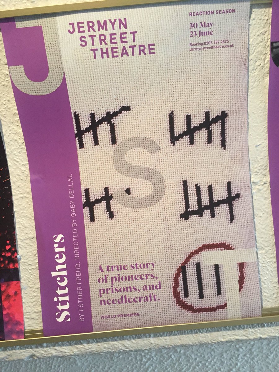 First preview of my play Stitchers tonight. Biting my nails!!