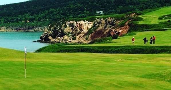CabotCapeBreton's tweet photo. Cabot Cliffs as captured by @Putterfacegolf ⛳️ https://t.co/CWX3Qmpk64