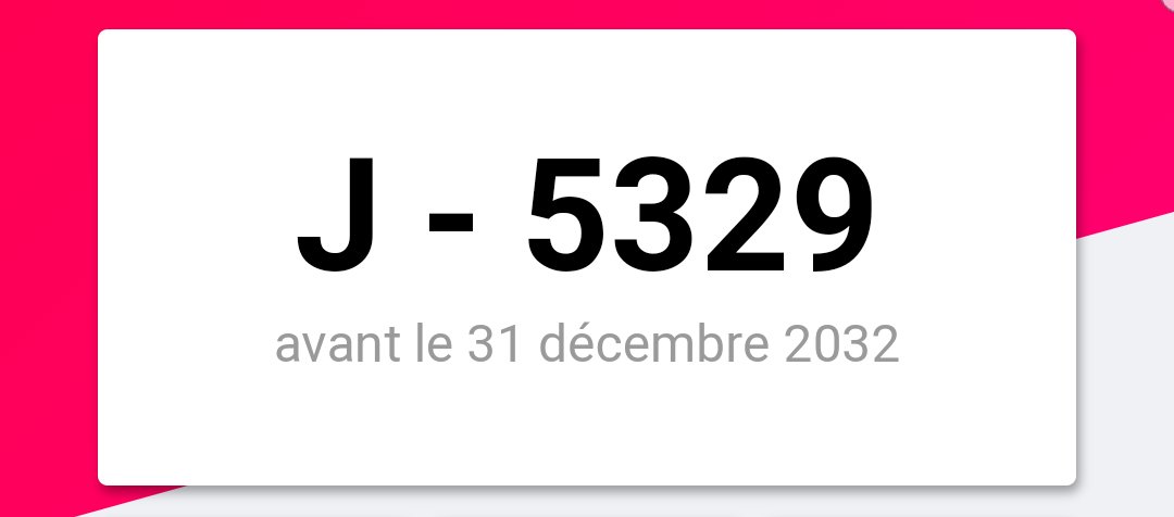 NoVelib's tweet photo. Vélib : encore 5329 jours à tenir avant le changement de prestataire.
Courage à tous. https://t.co/r2dRJh5RbW