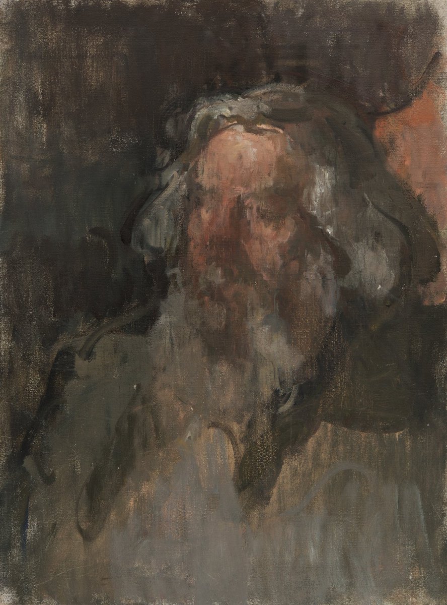 I'm pleased to learn that I have been re-elected a member of The Royal Society of Portrait Painters. Below - Demonstration Portrait, of an Old Man with a Beard. #artist #portraitpainter #oiloncanvas #martinyeoman