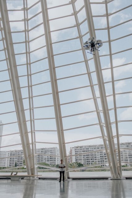 AiRTproject's tweet photo. The #drone flight demonstrator #AiRT last Monday in #ciutatdelesartsilesciencies👏🏻

Last days for “International Workshop on Drones &amp; Technology applied to the CI” on June 8 in Valencia. Registrations in: https://t.co/X9JLf8u1P5  

@weareclearhead @UPV @pozyxLabs @AeroToolsUAV https://t.co/jRlM17Pl1d