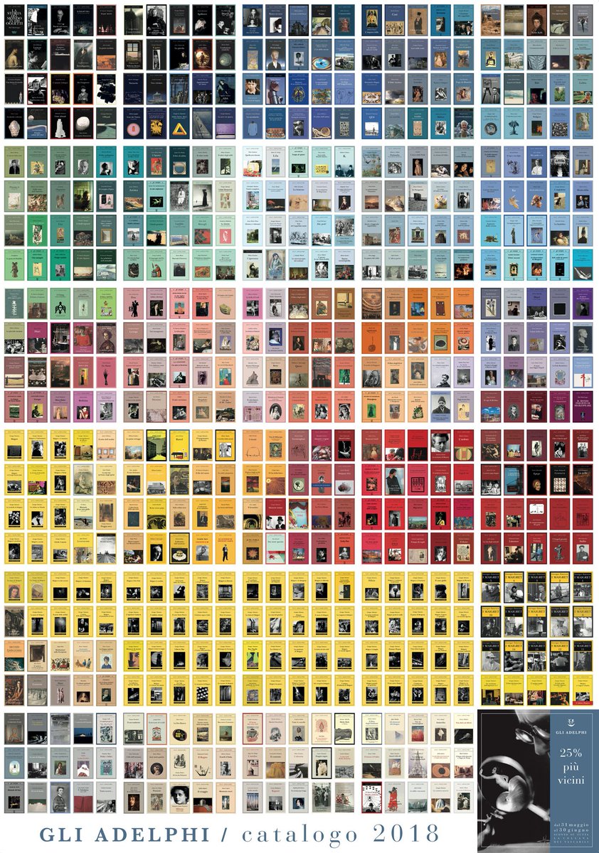 Ecco qui: da domani e fino al 30 giugno, in tutte le librerie aderenti, i tascabili della collana gli Adelphi sono scontati del 25%