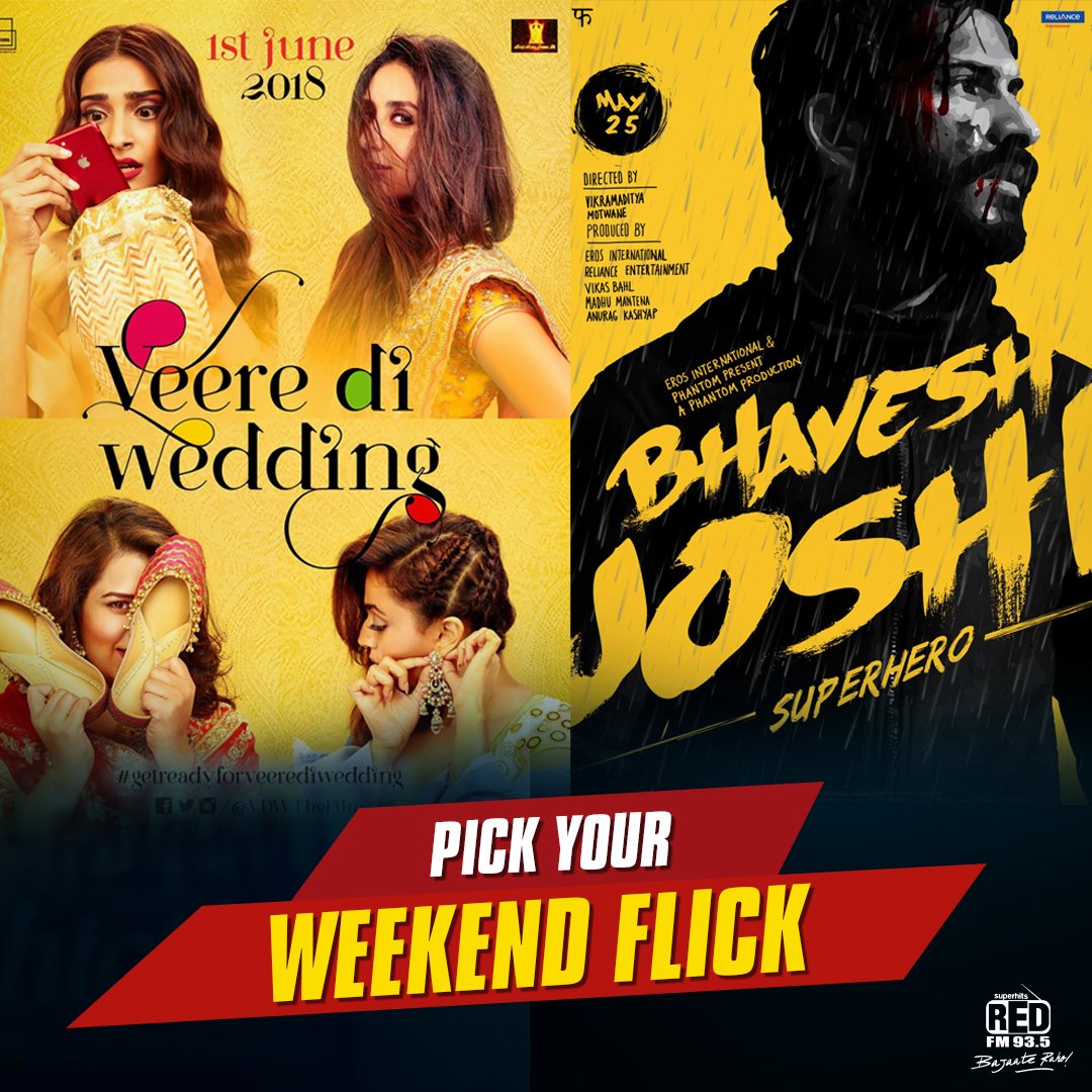 RedFMIndia's tweet photo. It’s Kapoor vs Kapoor this Weekend! Which is your pick this #WeekendFlick? https://t.co/nGfheMXysc