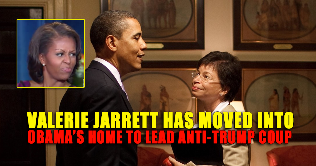 AmericasDrum's tweet photo. #BoughtAndPaid4 #ValerieJarrett WAS #ObamaSnake #FraudBarry's #Nanny #SpyingScandal #Partner THAT #Fortunately 4 #WeThePeople HAS #Failed IN THEIR #ShadowGovernment OF #Change, #Eliminating R #Entitled #Constitutional,#BillOfRights #Freedoms& #Liberties! #LockThemAllUp 4 #Justice https://t.co/aHqQzcBU0m