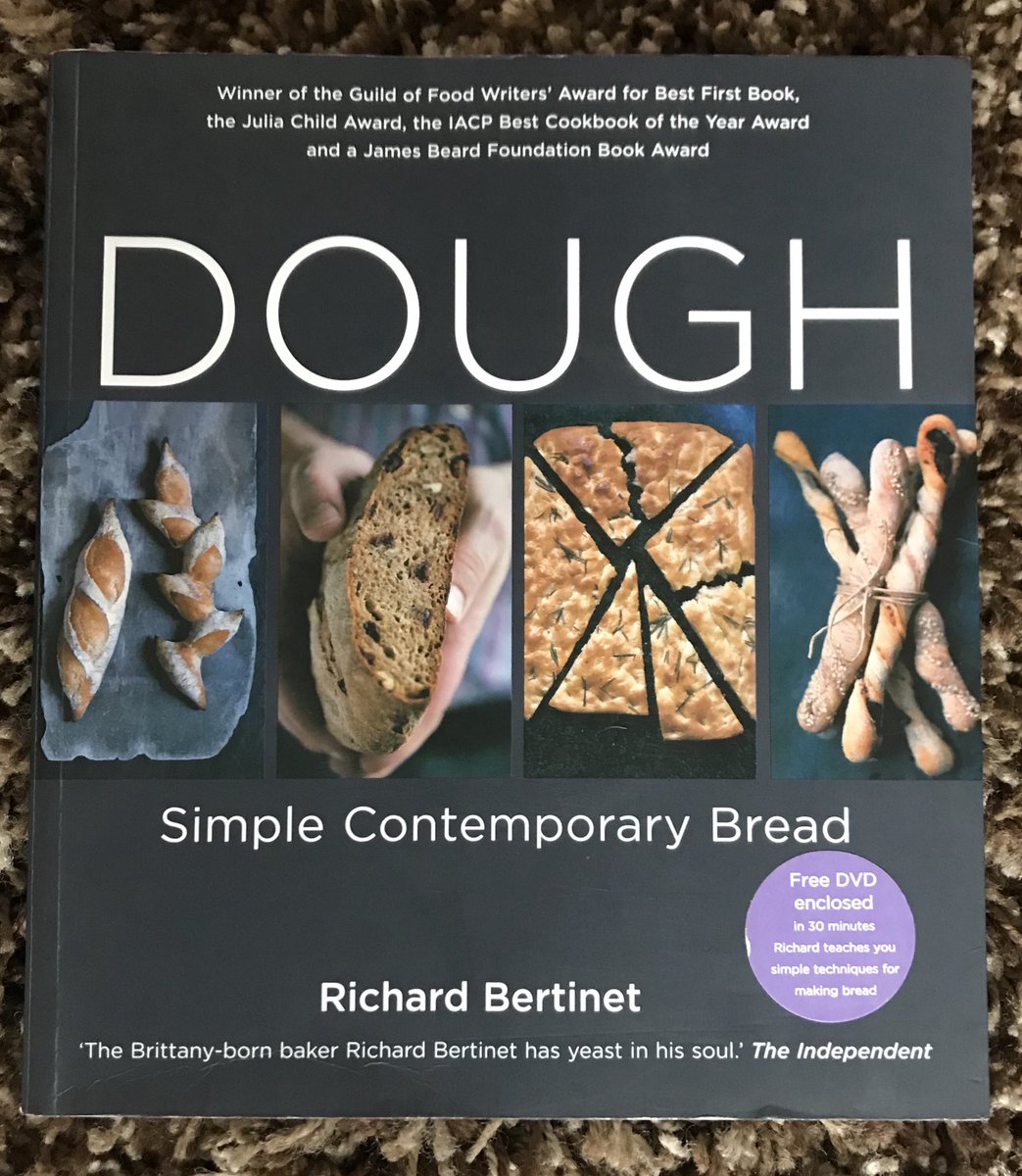 Rob_C_Allen's tweet photo. Postie just delivered my @RichardBertinet book #Dough I blame/thank @LouBaraDa for this one 😊 Louise said it was her #BreadBible 🍞 📖 https://t.co/R9ORmuHUbq