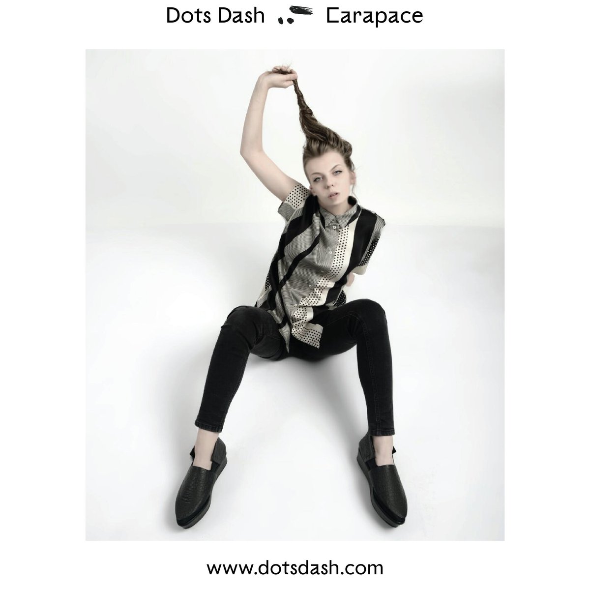 Dots Dash ..- Carapace shoes fit seamlessly into the wardrobe, while its carefully selected materials’ composition earmarks its quality #style #fashion #design #Shoes