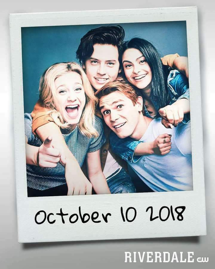 sprousetwinsph's tweet image. SAVE THE DATE!! #Riverdale Season 3 on October 10, 2018 💙💛