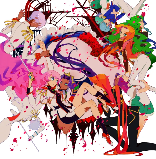 ウテナ一挙観てビャーンてなったので昔の絵を掘り出してきた。劇場版だけど 