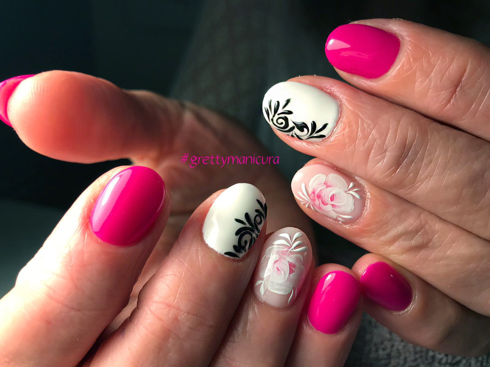 Twitter 上的 Gretty Manicura Es Tiempo De Fucsia De Blanco Y De Flores Y Todo En Un Mismo Nailart Unasrosa Pinknails Unasfucsia Fuchsianails Unasblancas Whitenails Unasconflores Flowernails Ideasdeunas Nailstoinspire