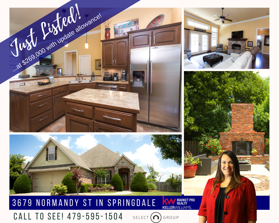 NWASelectRealty's tweet photo. This 4bd/2bath home in Springdale is perfect for entertaining guests and enjoying blissful summer evenings! Check it out: https://t.co/J1X3q9aI8D  #nwa #arkansas #arkansashomesforsale #nwahomesforsale #springdalear #northwestarkansas https://t.co/bQDz7Rq2FB