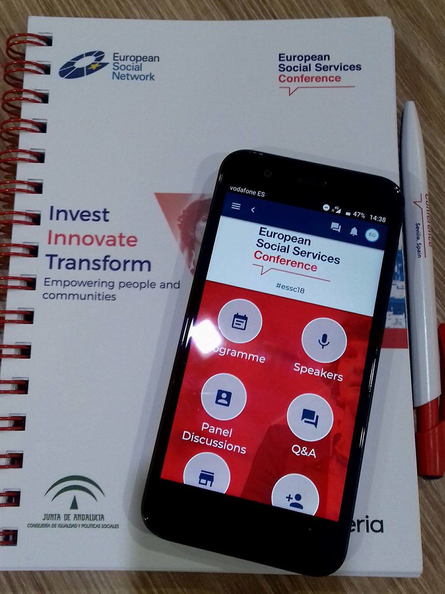 TdhEurope's tweet photo. We should teach digital skills to everybody... Otherwise, today we talk about socially excluded people, tomorrow it will be digitally excluded. We are glad to see that some countries already introduce digital education for social workers.

#ESSC18 closing today in #Sevilla https://t.co/xLly2P1D9B