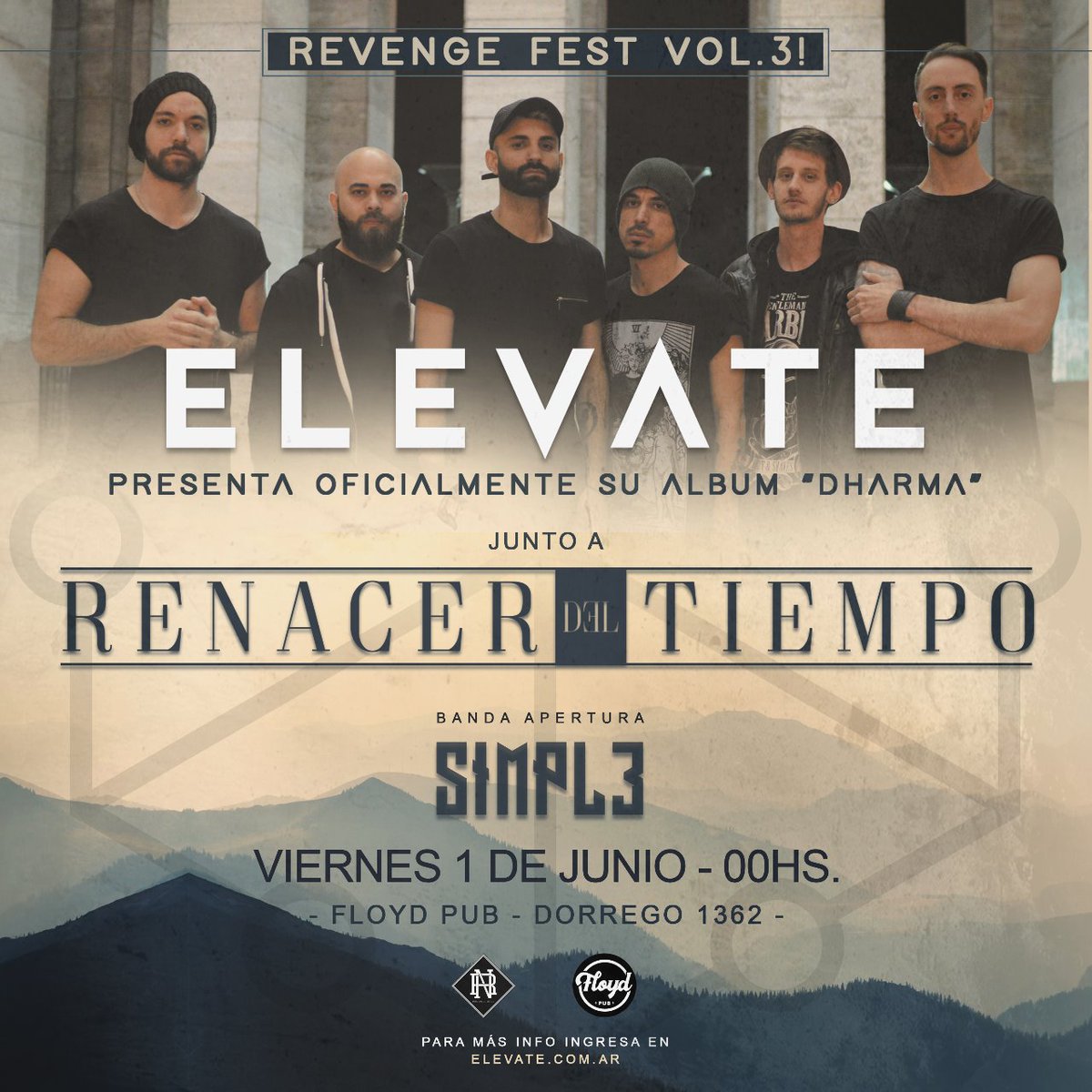 elevateoficial's tweet photo. Este viernes explotamos Floyd de Rosario junto a @RDTiempo y #Simpl3. Quedan pocas entradas 🌐 https://t.co/3FkQxwRLBe