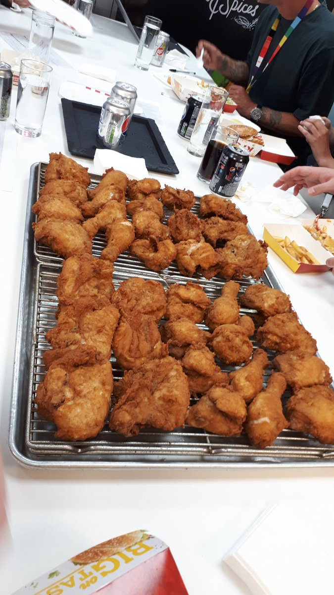 YorkRoadProject's tweet photo. Get a load of the chicken made by our clients!! #Professional #WeAreWoking #KFCTrip https://t.co/MAZL1nhnS2