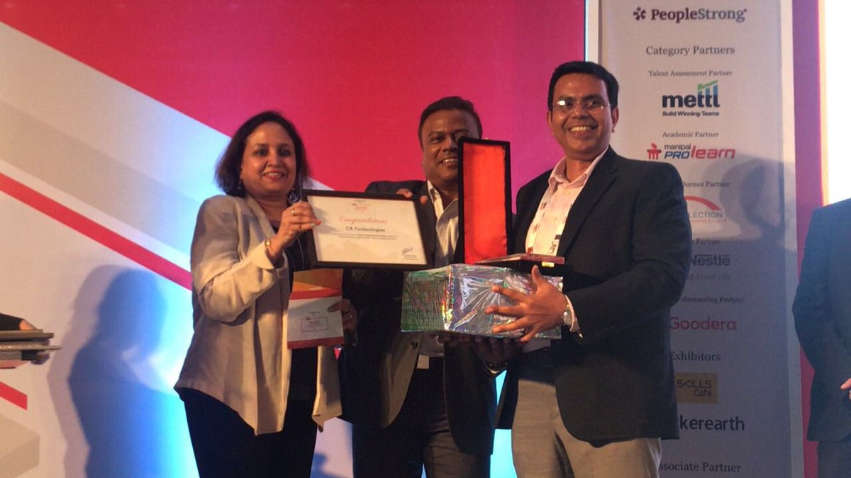 PeopleMatters2's tweet photo. Best in employer branding went to @CAinc!  #TALeague https://t.co/RFwgo1Mubi