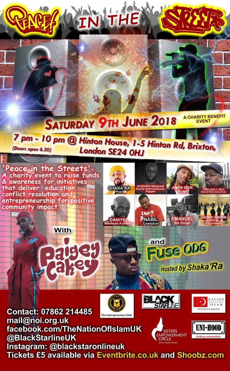 PEACE IN THE STREETS

#peaceinthestreets #charity #event #awareness #education #entrepreneurship #positives #community #impact #uk #london
