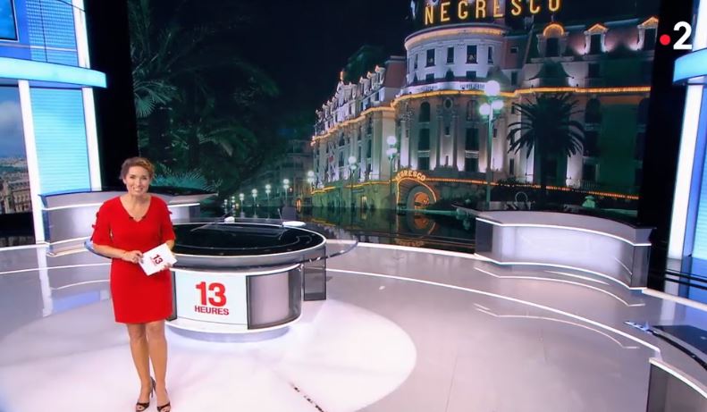 En replay, le 3ème épisode du feuilleton sur le <a href="/NegrescoHotel/">Hôtel Le Negresco</a> sur du journal de 13h de @France2tv ;  tous les jours jusqu'à vendredi 1er Juin! Mettez le curseur à 34mn10 francetvinfo.fr/replay-jt/fran…
<a href="/NabilaTabouri/">Nabila Tabouri</a> #MarieSophieLaccarau <a href="/Nat2Rink/">N. de Rincquesen</a> <a href="/labelepv/">Label EPV</a> <a href="/ed_golbery/">Edouard Golbery</a> #Nice06
