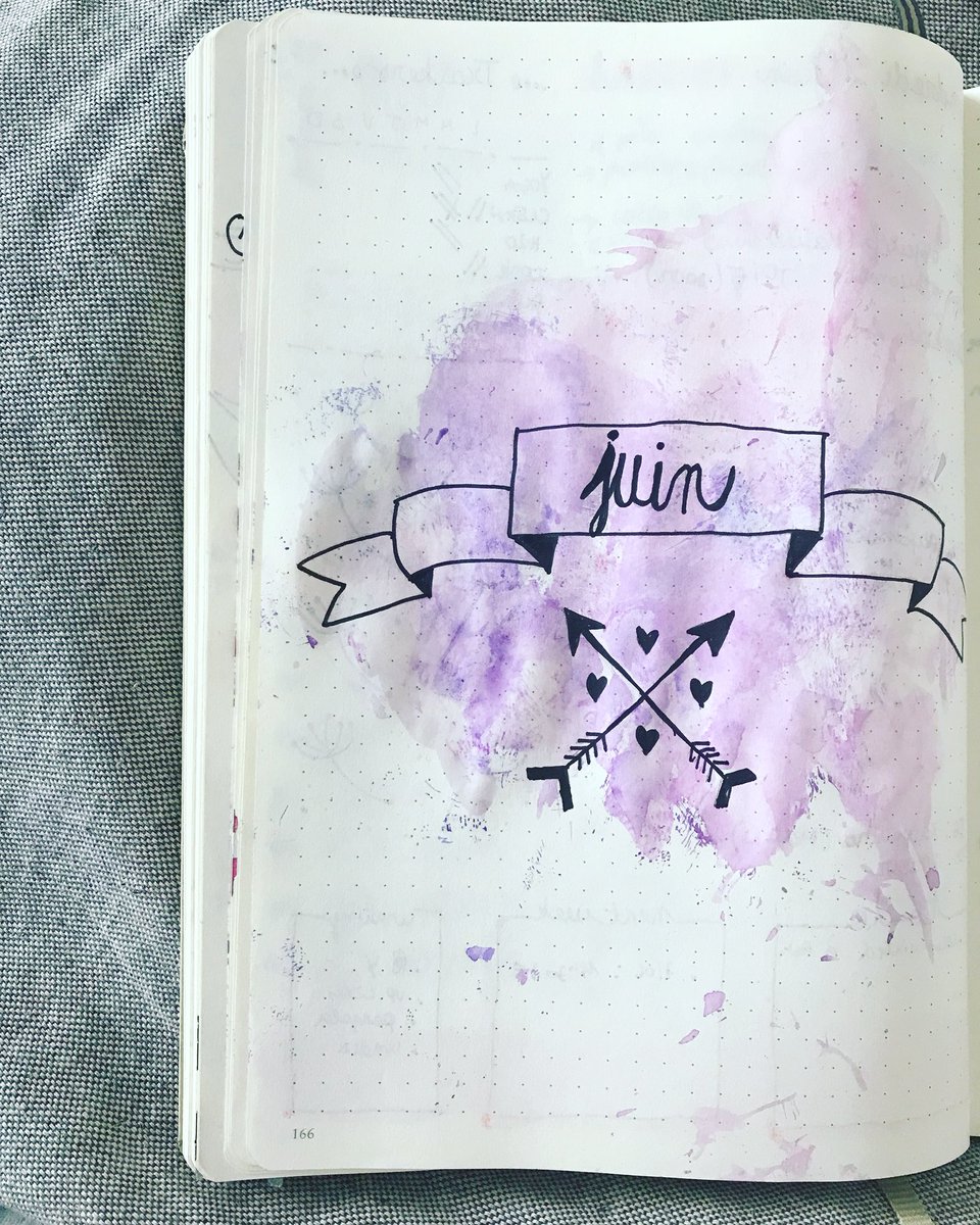 Inventetaplume's tweet photo. Hello juin! #bulletjournal #bujojune #bujofr https://t.co/jplp8RHzsk