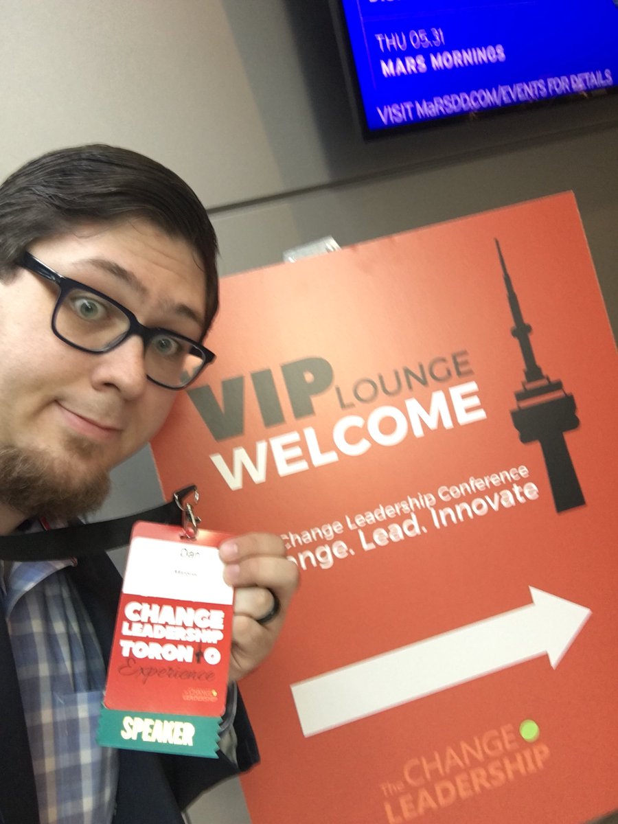 Time for the conference! Excited to be speaking his afternoon #leadingchange <a href="/TheChangeLead/">The ChangeLeadership</a>