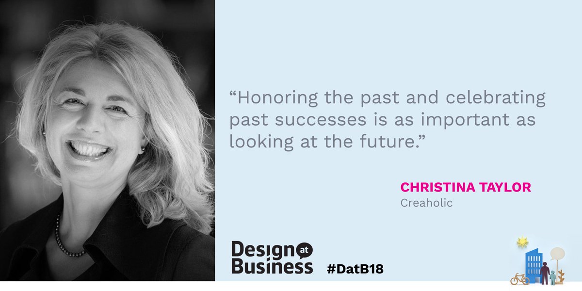 DesignAtBiz's tweet image. Great insights from Christina Taylor on the move from #designthinking to re-invention. Re-invention has no limits! #DatB18
