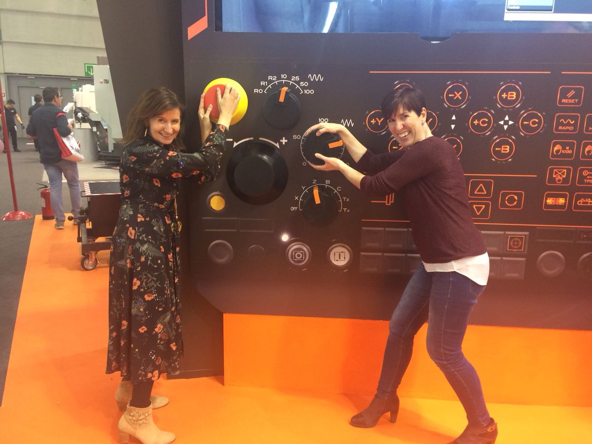 intermaher's tweet image. Ven a visitar nuestro #control #smooth #smoothcontrol #controlsmooth de la feria de la @BEC_BIEMH @BEC_Bilbao

Nuestr@s compañer@s te están esperando para enseñarte las últimas novedades @intermaher @MazakEurope

Pabellón 2, Stand F05 #intermaher #mazak