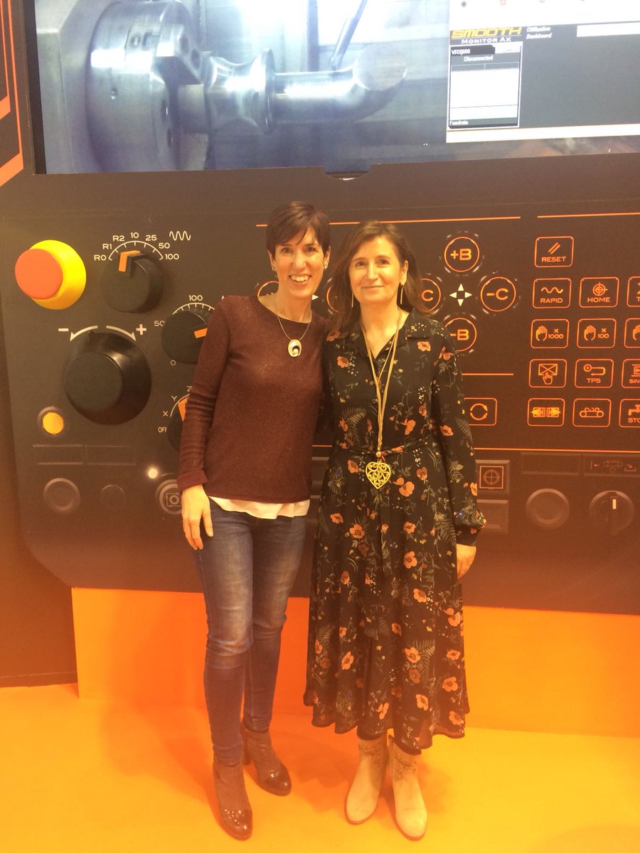 intermaher's tweet image. Ven a visitar nuestro #control #smooth #smoothcontrol #controlsmooth de la feria de la @BEC_BIEMH @BEC_Bilbao

Nuestr@s compañer@s te están esperando para enseñarte las últimas novedades @intermaher @MazakEurope

Pabellón 2, Stand F05 #intermaher #mazak