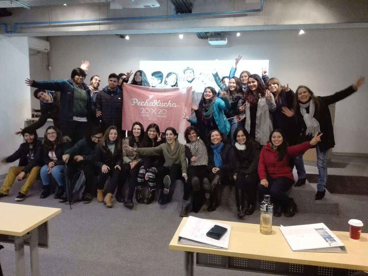 francisco_isla's tweet photo. Ayer apoyando #5DD con un @PechaKuchaQ en pocket edition #inhouse en @DuocUC @DisenoDuocUC 5 speackes entre alumnos, ex alumnos y profesoras. Gracias por la invitación https://t.co/mrQiQfHLGW