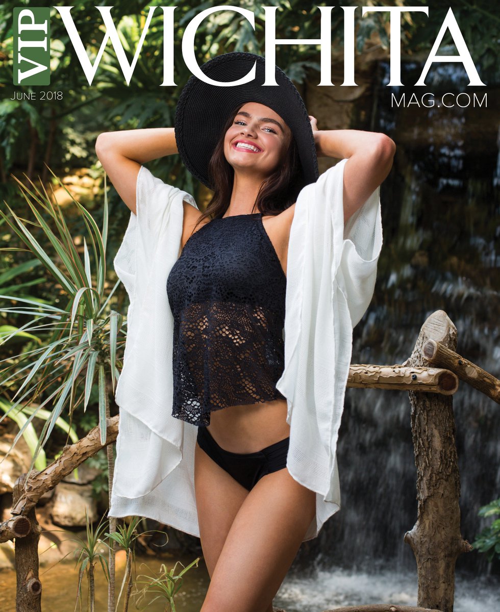 Here's a sneak peek at the June cover of VIP Wichita Magazine, online this week and on shelves the next.

Photography by Aaron Patton
Model: Whitney Miller
Location: Sedgwick County Zoo