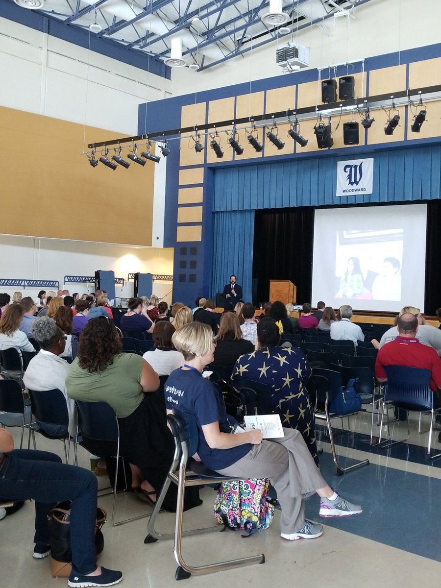 Rosemary_Edu's tweet photo. We freak out bc we have to change from Word to Google Docs!  😫 "Learning is our job!" @gcouros #InnovatorsMindset #CPSIPC2018 https://t.co/HLWoItnfGp