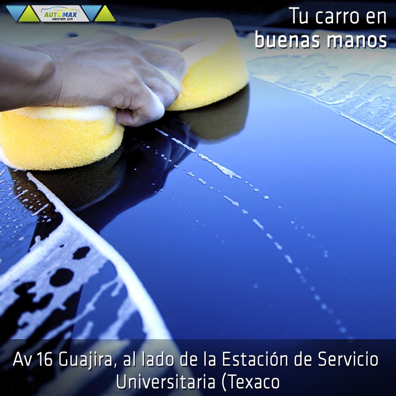 AutomaxC's tweet photo. Ya estamos abiertos. La excelente atención y servicios nos destacan. Tu carro en buenas manos. Te esperamos en la avenida Guajira, frente al rectorado viejo de LUZ. #Autolavado #Servicios #Maracaibo https://t.co/cNGffFobU4