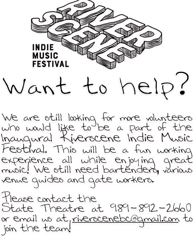 Need just a few more volunteers. Work a shift or two volunteer shifts and get all access passes! We'll feed you too. 🙂
#wenonahpark #volunteer  #michiganindie #michiganmusic #michiganfestival #michiganfestivals 
#newmusic #newfestival #newindie #newi… ift.tt/2JhO5w9