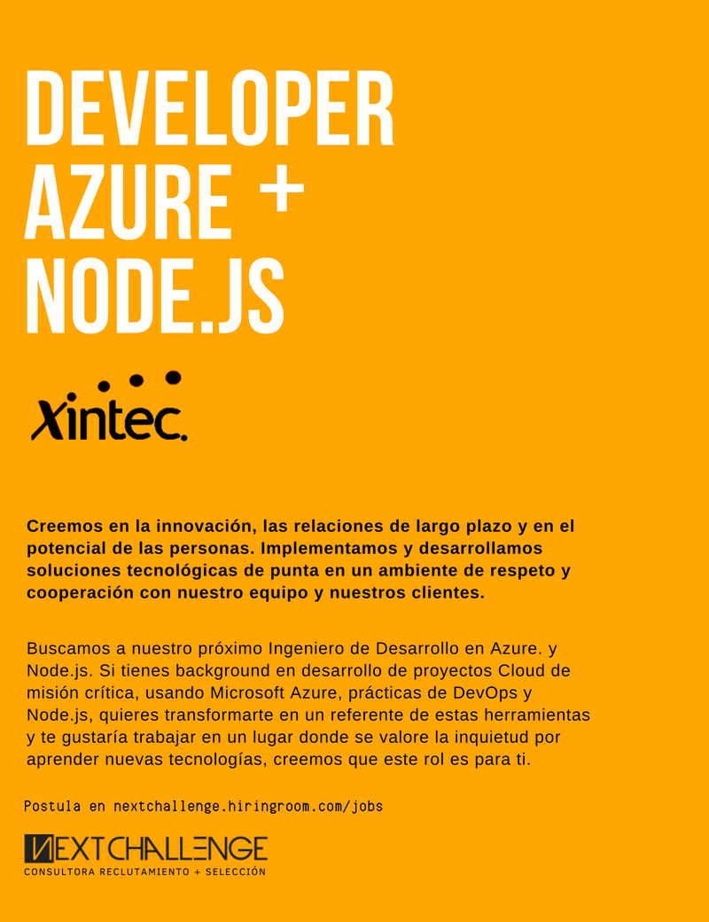 miranda_ossa's tweet photo. Nueva oportunidad de empleo Developer Azure + Node. Js :https://t.co/LcdwurZZ0O #Azure #Software #node.js #C#  #Microsoft #Dvops #Atlassian #JavaScript #Cloud https://t.co/48aWCI3QzE