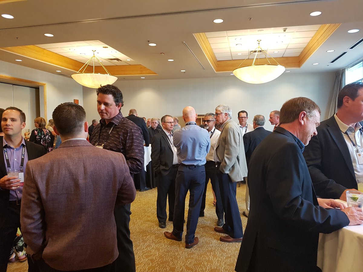 DanDrazilov's tweet photo. It was a pleasure to host our AD Members and Suppliers at the @AD_Electrical Canada Reception in Vancouver. Thank you all for coming! #TogetherWeWin #ADStrong #EFCConference https://t.co/ee4x8tOWnI