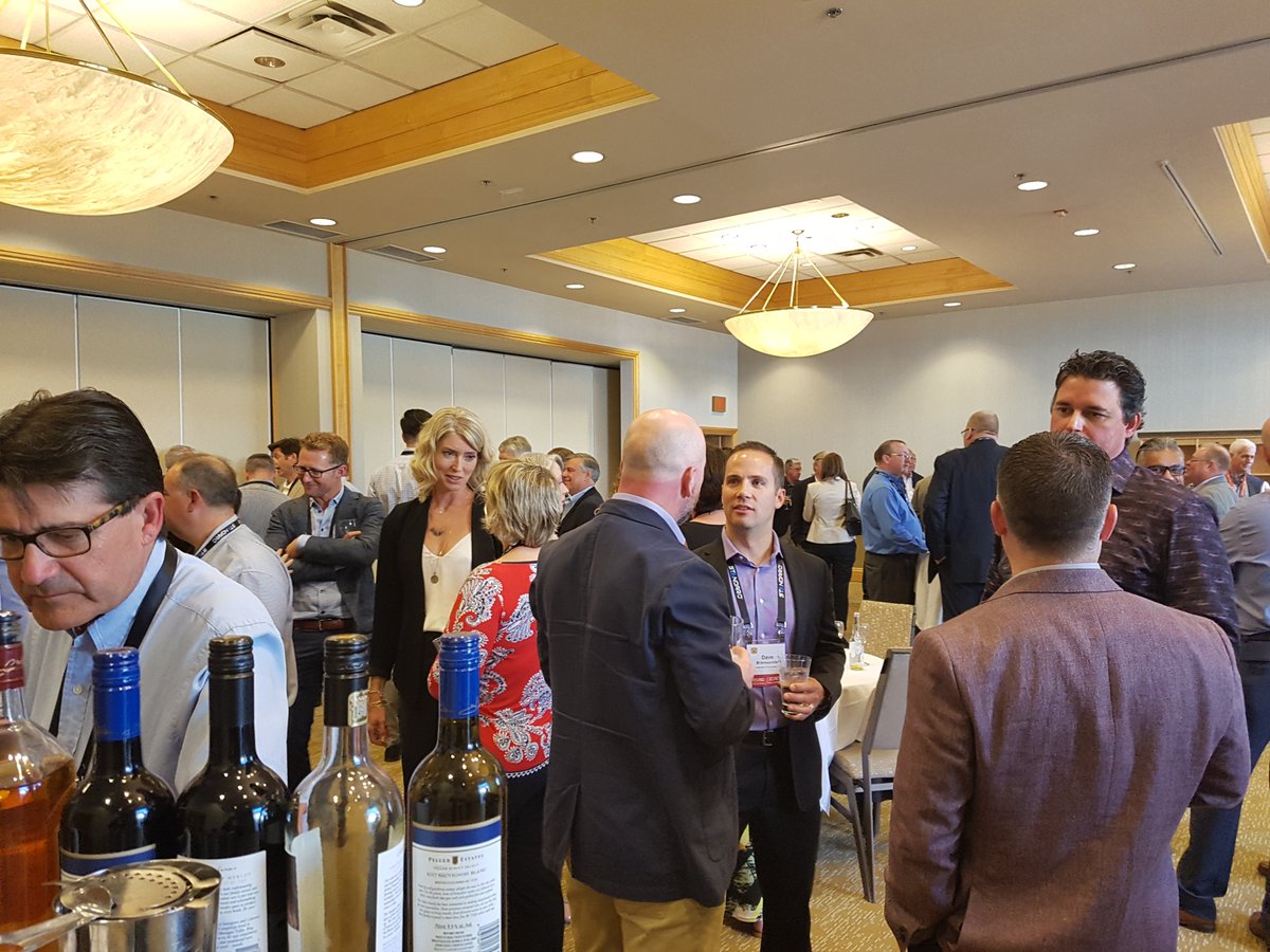 DanDrazilov's tweet photo. It was a pleasure to host our AD Members and Suppliers at the @AD_Electrical Canada Reception in Vancouver. Thank you all for coming! #TogetherWeWin #ADStrong #EFCConference https://t.co/ee4x8tOWnI
