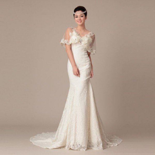 MyBridalGowns's tweet photo. Scalloped Trumpet-Mermaid charming bridal gown https://t.co/fqFNLNt9GN