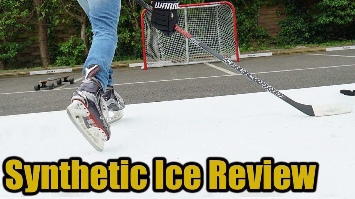 Hockeytutorial's tweet photo. Synthetic Hockey Tiles You Can Skate On!! Full video review @Ekblad5FLA @XtraiceHome https://t.co/fH8ZQmVHbR https://t.co/lMjLjEF6gY