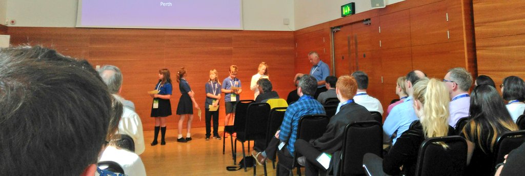 CyclingUKScot's tweet photo. Lovely presentation about Bikeability - an emphasis on fun, challenge and achievement and health, as well as active travel #ActiveScot @walkcyclescot https://t.co/z0PeO4PiKL