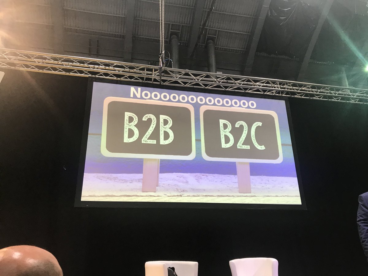 talcomofue's tweet photo. El B2B o el B2C no existe. Somos M2M 

Somos negocios persona a persona.

#storytelling #bizbarcelona18 https://t.co/28Kz3T21HT