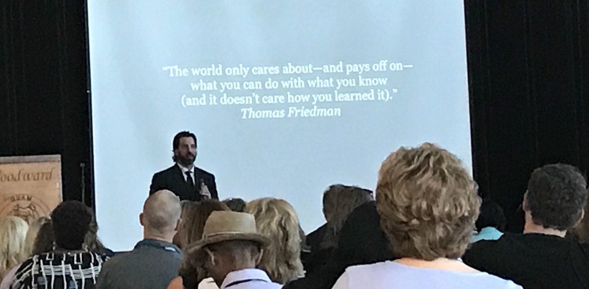 There’s more to what we learn than a grade!! <a href="/gcouros/">George Couros</a> #CPSIPC18 <a href="/PaulDaneducate/">Paul Daniels</a>