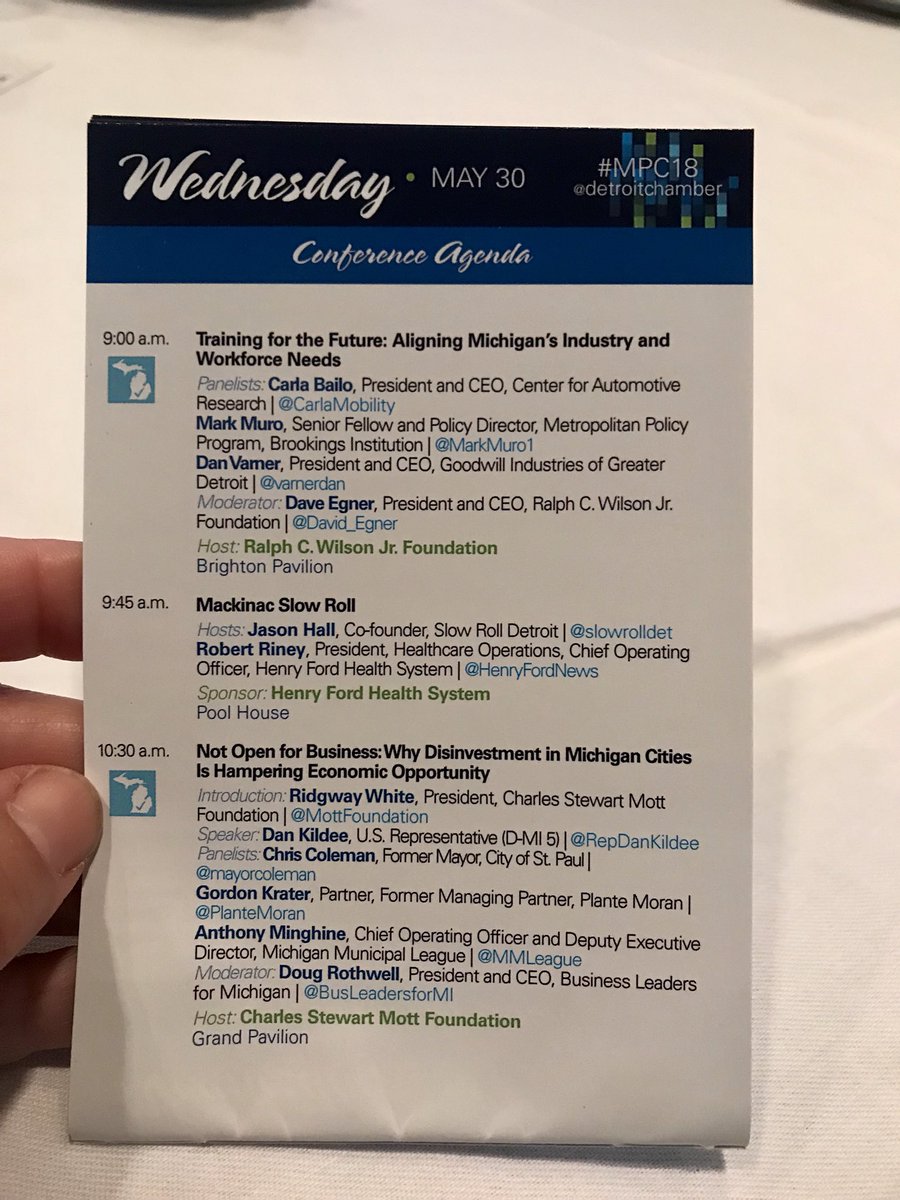 MMLFoundation's tweet image. Grateful to the @MottFoundation and our partners for their help in getting the #SaveMICity message out: SaveMICity.org #mpc2018