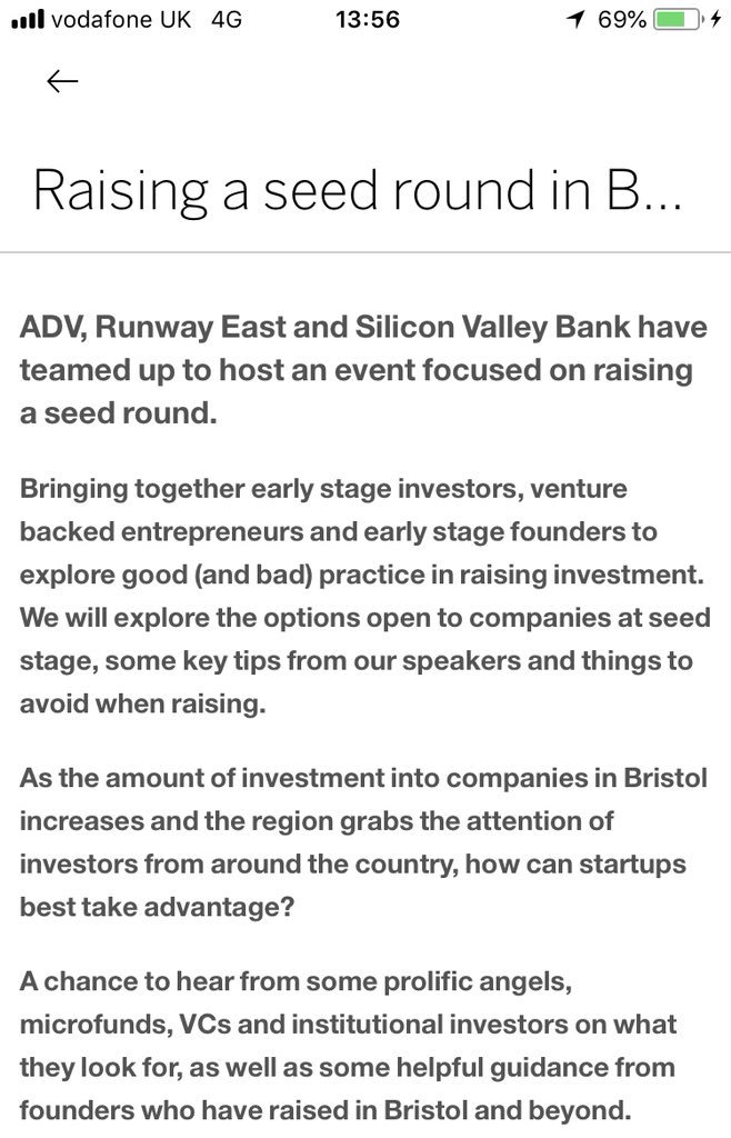 domhonmong's tweet photo. Very much looking forward to the Raising A Seed Round In Bristol event we have planned alongside @AcceleratedDV &amp; @RunwayEastBRS. 
Fantastic speakers lined up 😃

#Bristol #RaisingInvestment #RaisingSeed #RaisingVC #startups #tech #innovation https://t.co/yegOpNQhdX