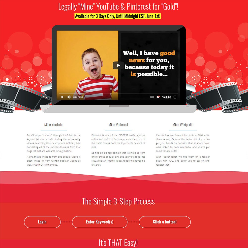 webbizkb's tweet photo. Legally "Mine" YouTube, Pinterest and Wikipedia for Expired Domains You Can Now Register! https://t.co/WJDmm7I3s7 #youtube #pinterest #wikipedia #video #videomarketing #youtubemarketing #viralvideo #listbuilding #buildingalist #marketing #business #entrepreneur #success #sale https://t.co/B8XcrCNH2E