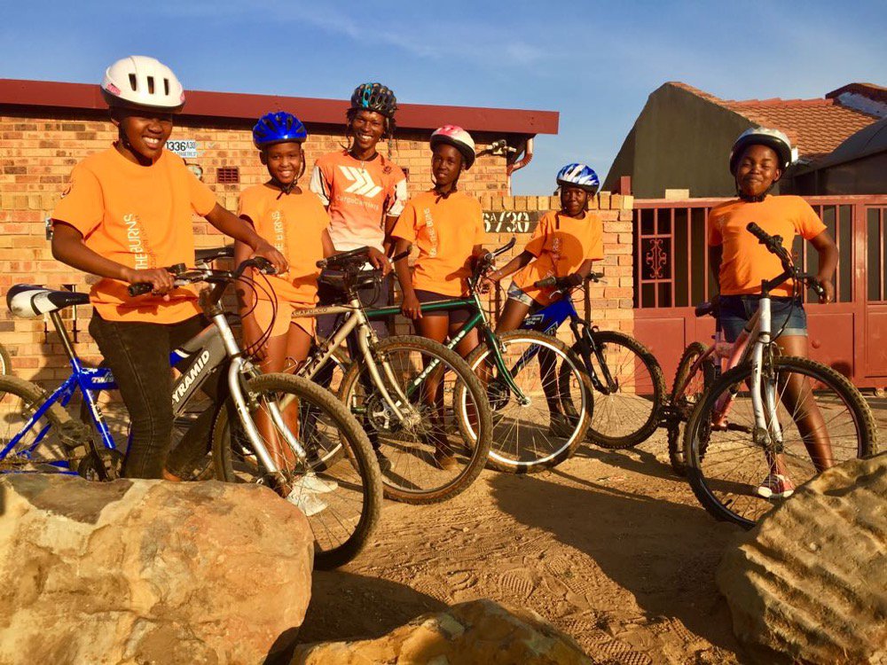 MtbApp's tweet photo. Seven excited cyclists from Bhoni4Kasi will be participating in their 1st race this weekend at the @JUMAMTB 
https://t.co/bjWFxCWqTt https://t.co/84nFkbaeeC