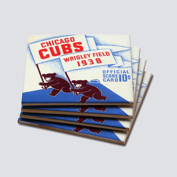SportsBueno's tweet image. 1938 Chicago Cubs scorecard drink coaster set. shopvintagebrand.com

#chicago #cubs #mlb #giftideas #gifts #baseball #vintage #retro #history #cubs