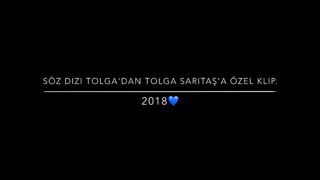 sss_dizi's tweet photo. Tolga Sarıtaş'a Özel Klip SözDizi Tolga'dan💙 https://t.co/eecIwGKAL1 via @YouTube https://t.co/CjW7AyVoII