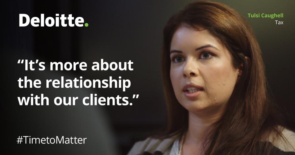 lifeatdeloitte's tweet photo. Teaching machines to learn opens up time and resources to better serve our clients. #TimetoMatter #DeloitteCareers https://t.co/Bzjhzb2ZtW https://t.co/2OCz6rLvQG