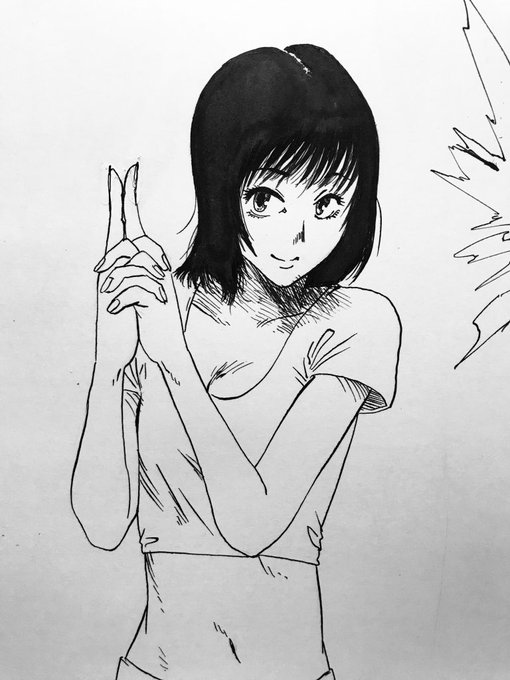 カンチョーポーズしたら霊丸出た的な 