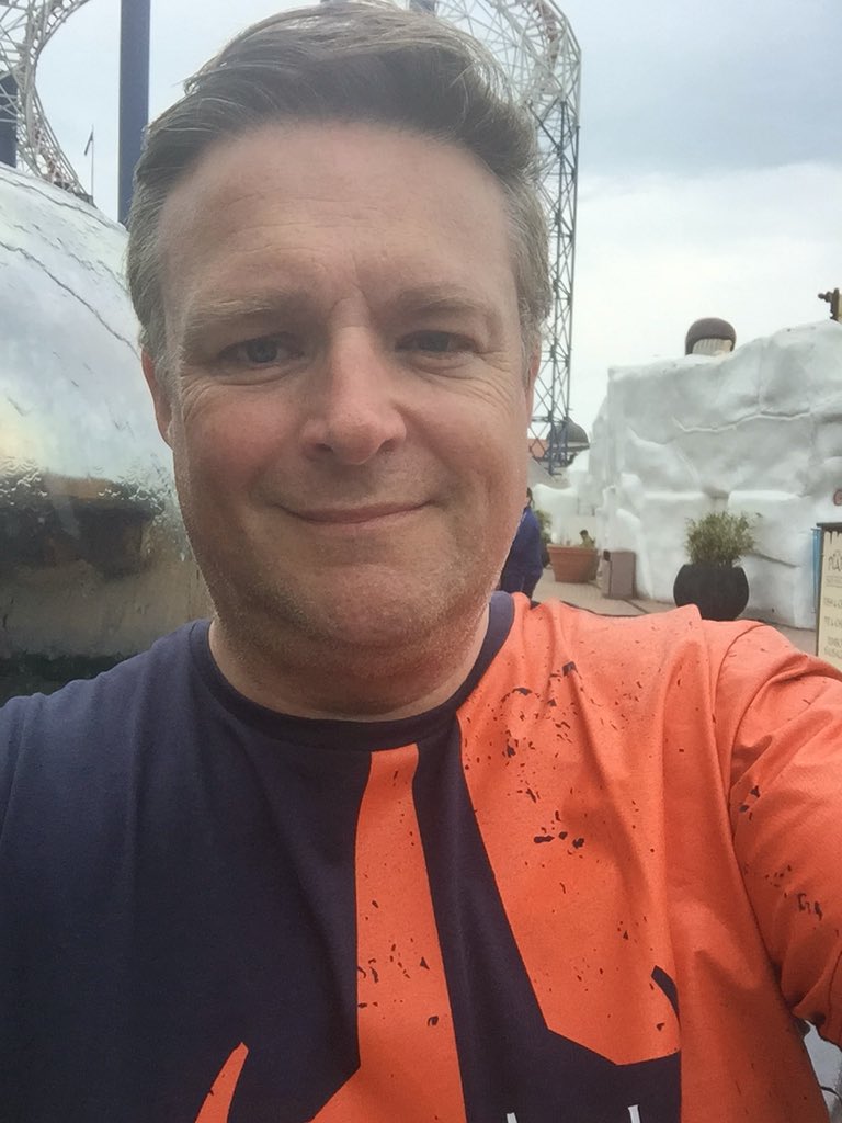 martinfayegl's tweet photo. Just about squeezed into my new icon shirt #ICONTheRide #blackpoolpb https://t.co/ewZ0m7ueqW