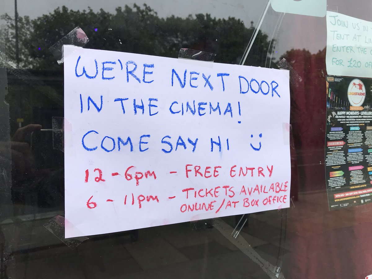 hiddendoorarts's tweet photo. All day today, Sketchy Beats Cafe take over the #StateCinema - live music and “have a go” art coming together in the community. Come on down and #GetCreative! 
#HiddenDoor #Leith #Edinburgh https://t.co/UYYiQnI4fJ